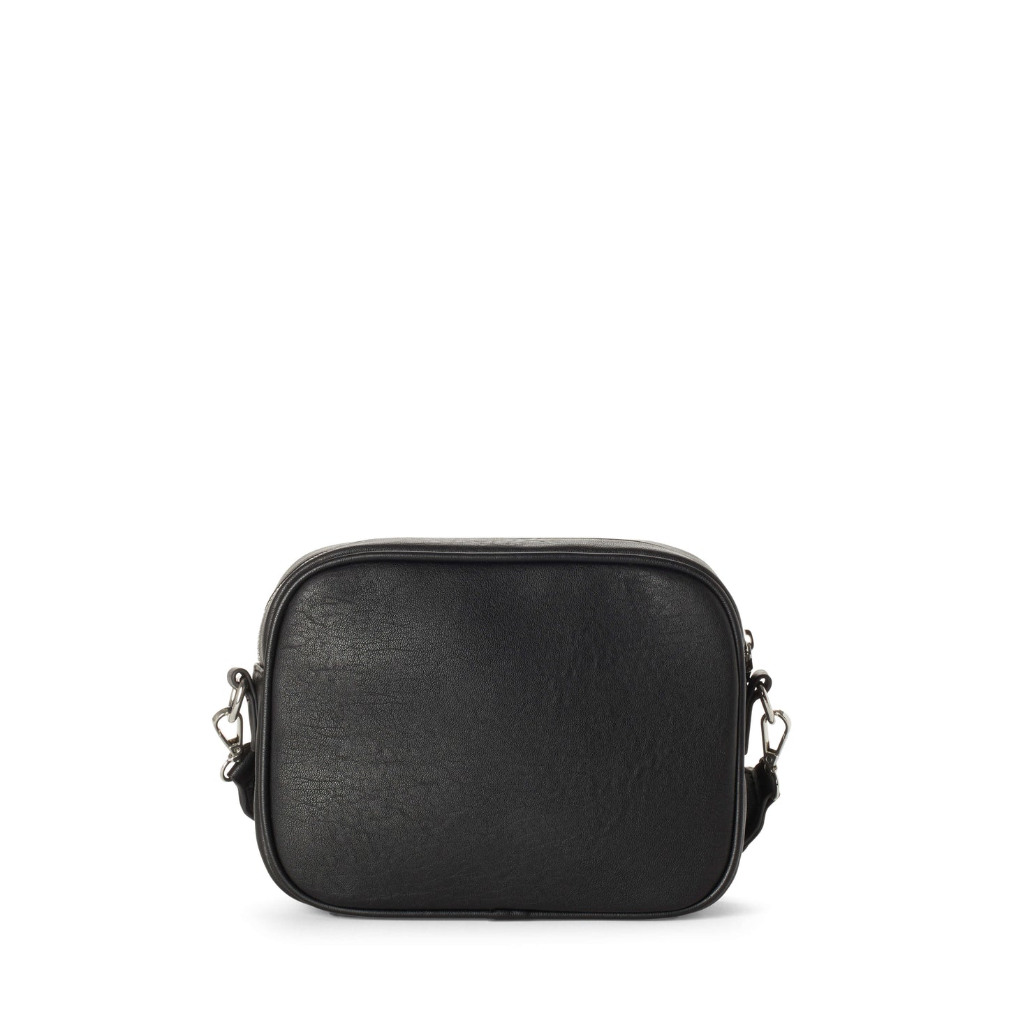 ALICIA Vegan Crossbody Bag - Black