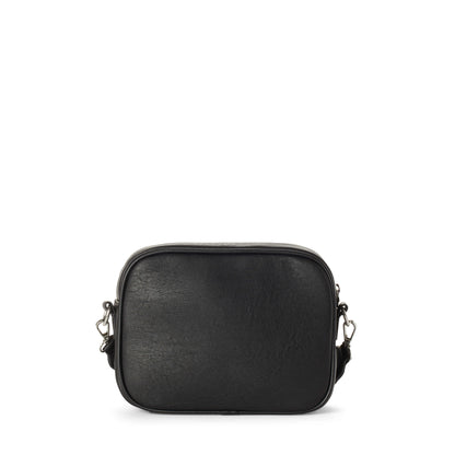 ALICIA Vegan Crossbody Bag - Black