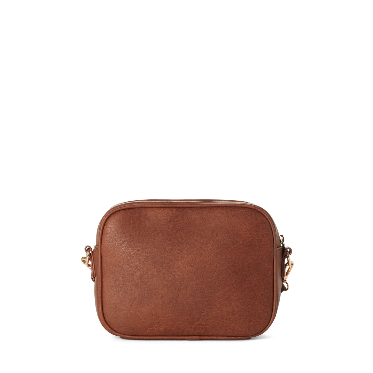 ALICIA Vegan Crossbody Bag - Chestnut