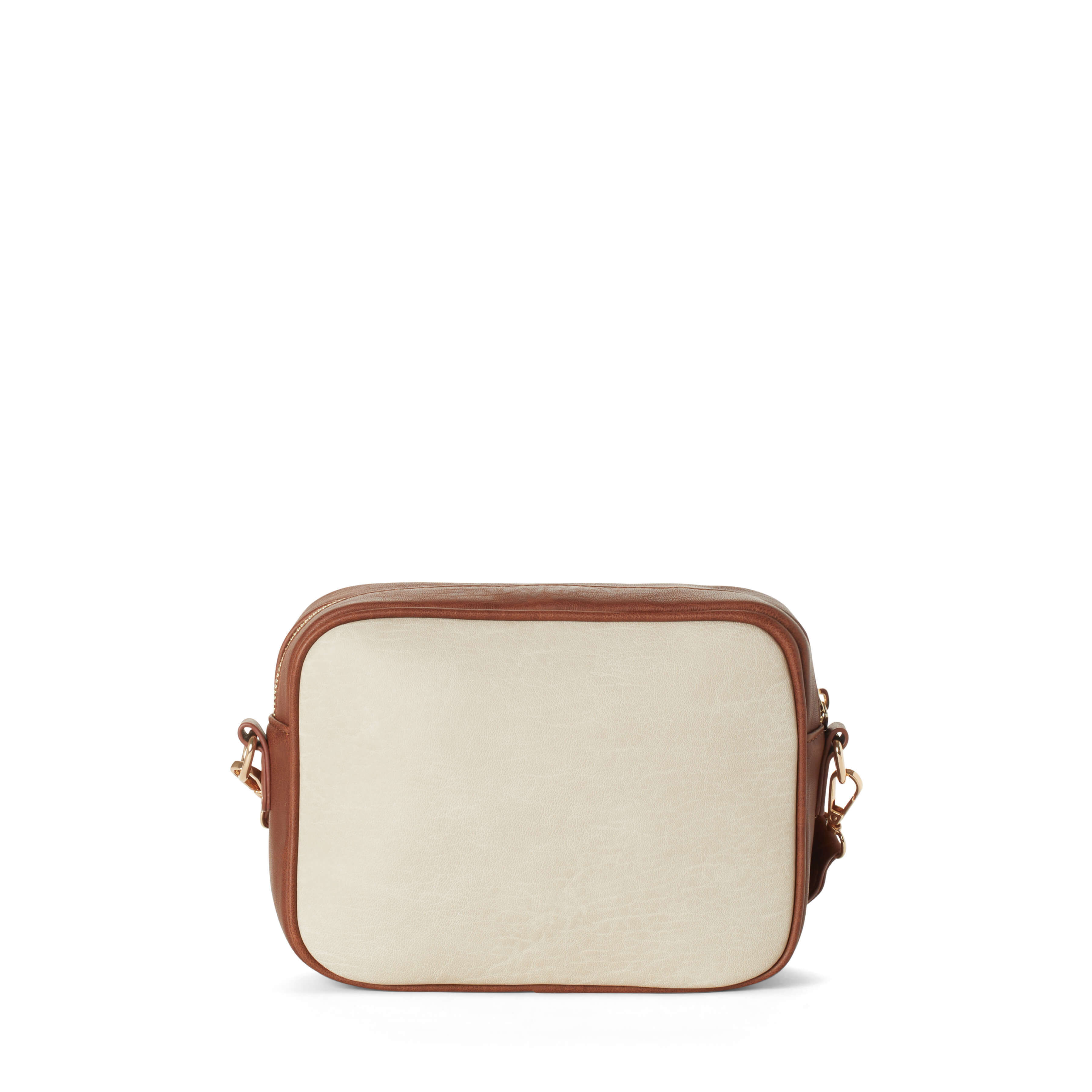 ALICIA Vegan Crossbody Bag - Latte