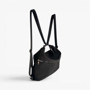 ASHLEY Convertible Nylon Bag - Black