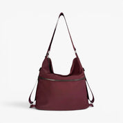 Sac en nylon convertible ASHLEY - Bordeaux