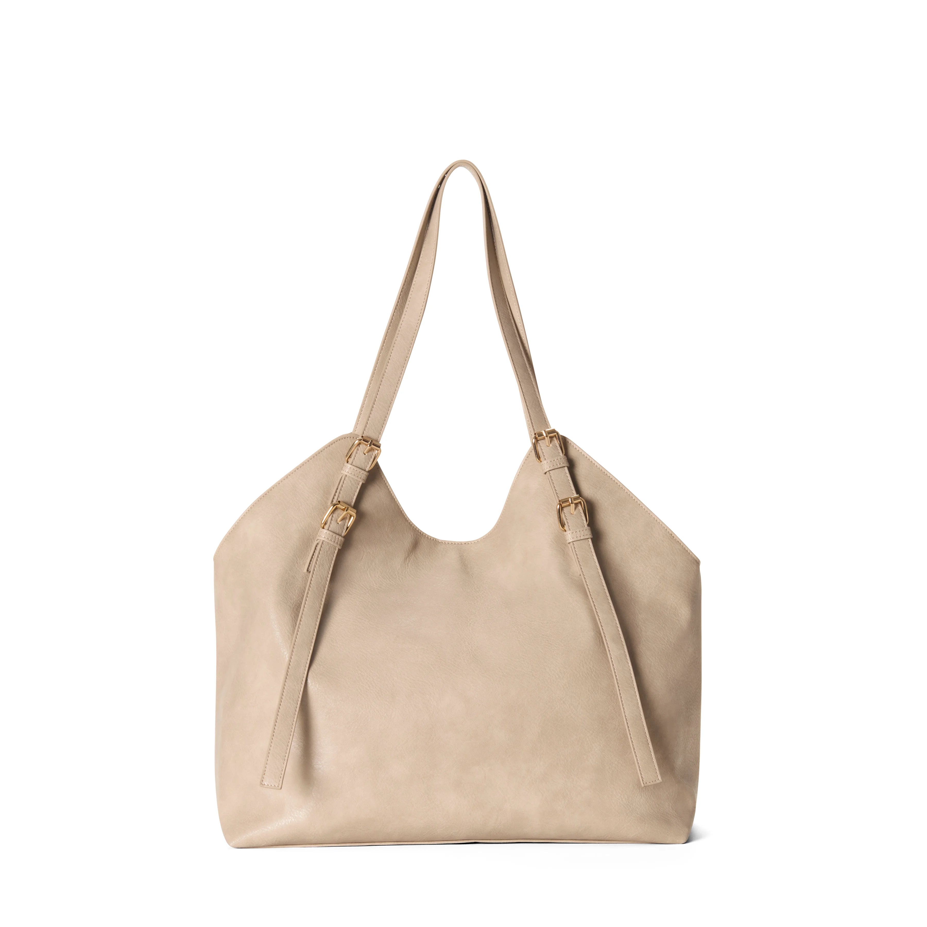 BASIA sac fourre-tout souple vegan - Sable