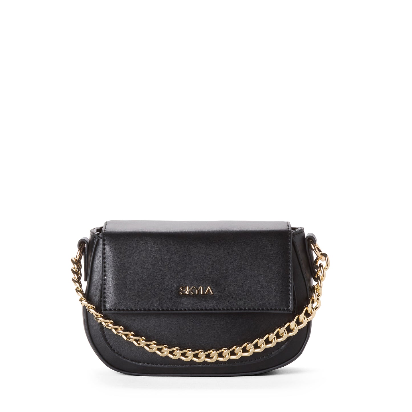 BILLIE Vegan Crossbody Bag - Black