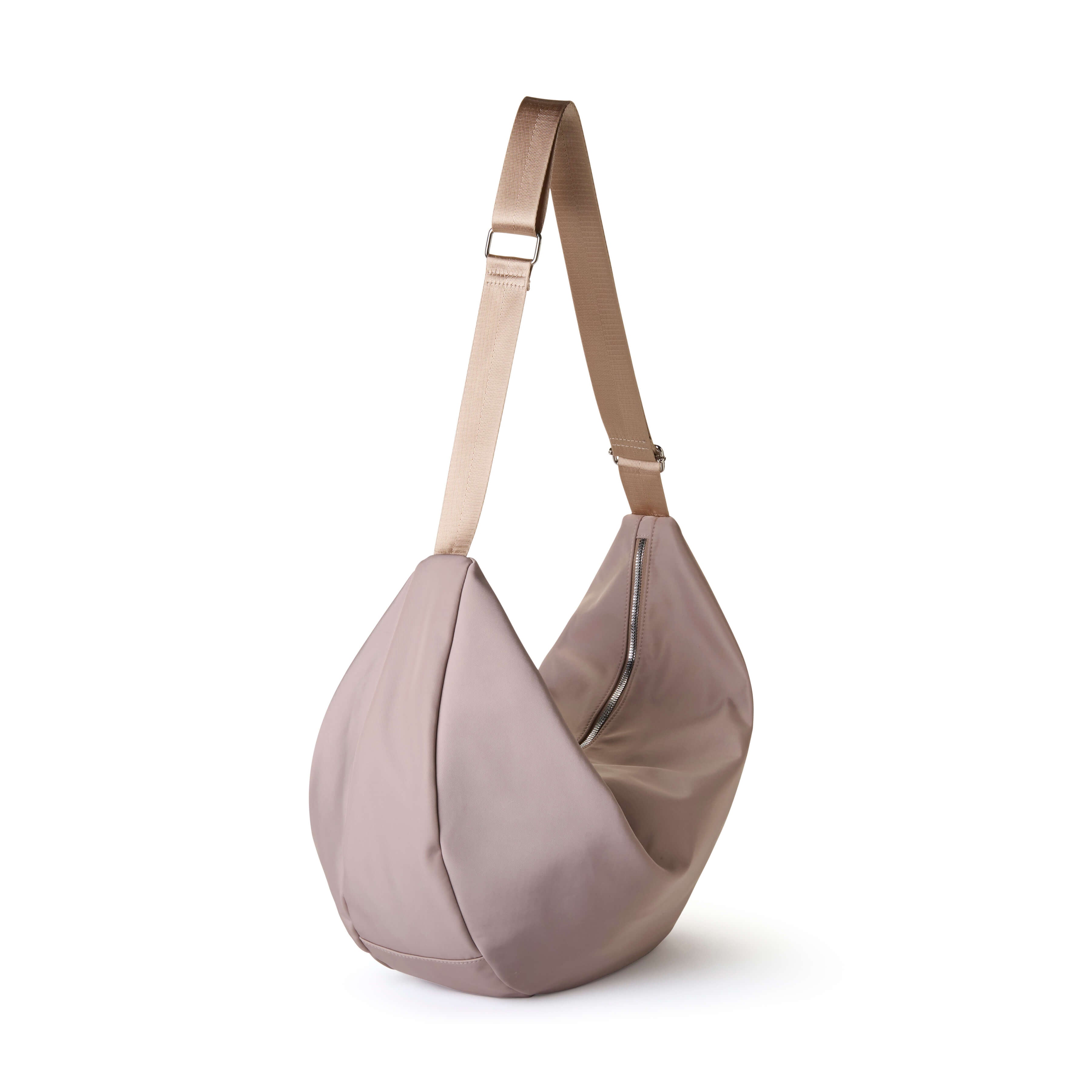 CHLOE Grand sac hobo souple en nylon (24L) - Gris