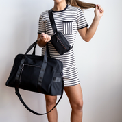 SERENA Grand sac de week-end en nylon - Noir