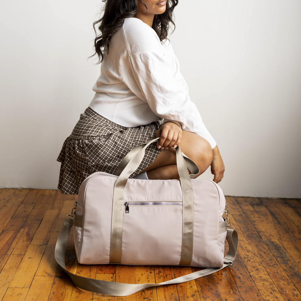 SERENA Grand sac de week-end en nylon - Gris