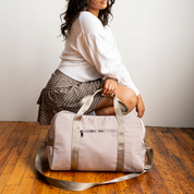 SERENA Grand sac de week-end en nylon - Gris