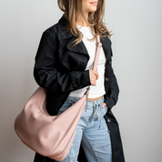 REBECCA Sac à main hobo - Rose