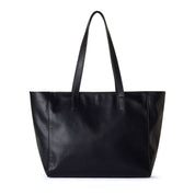 ELIZABETH Large Shopper Tote Bag - Black