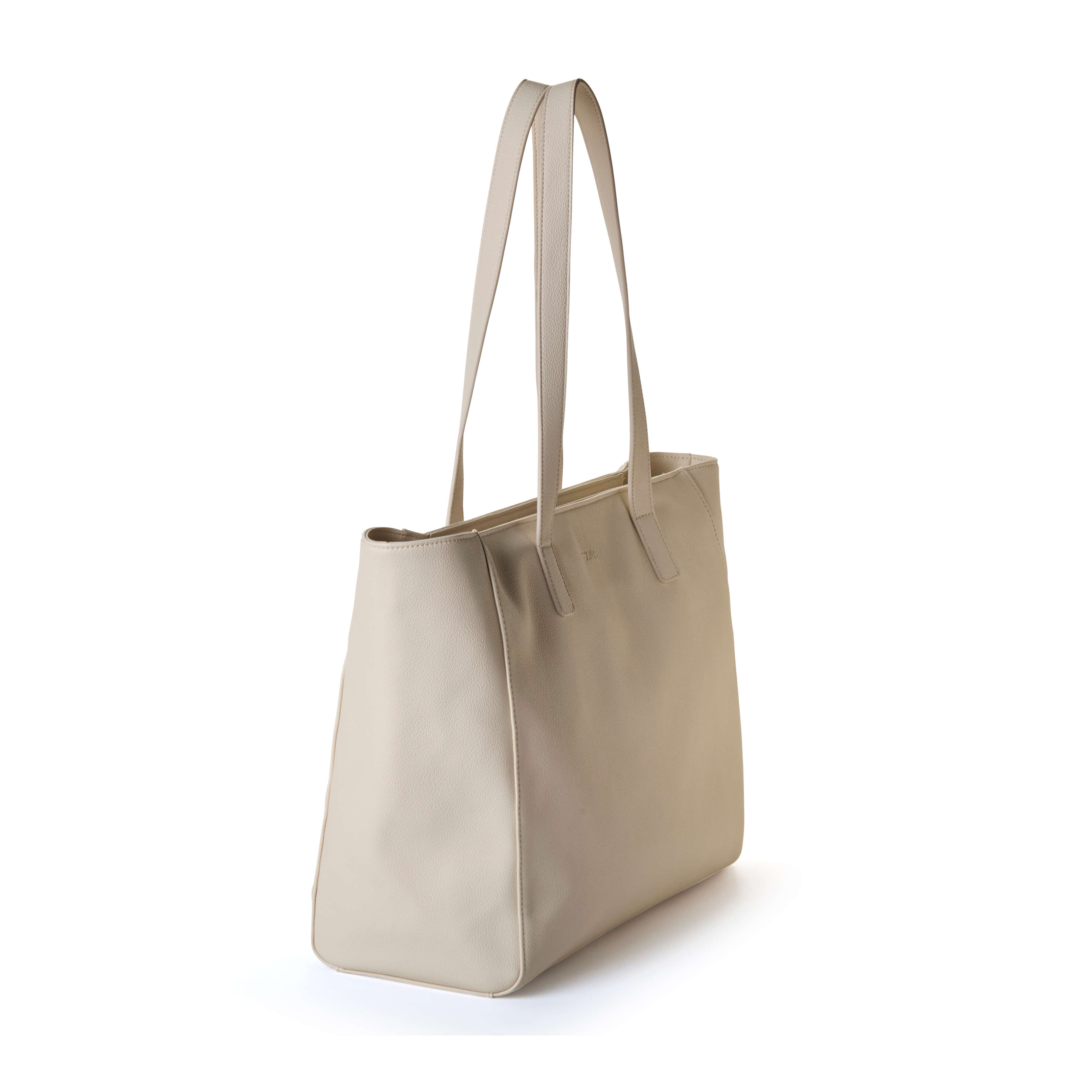 ELIZABETH Large Shopper Tote Bag - Ivory
