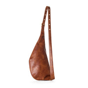 EVE sac banane à bandoulière vegan - Cognac