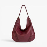 Sac Hobo VIVIENNE avec bandoulière amovible – Bordeaux