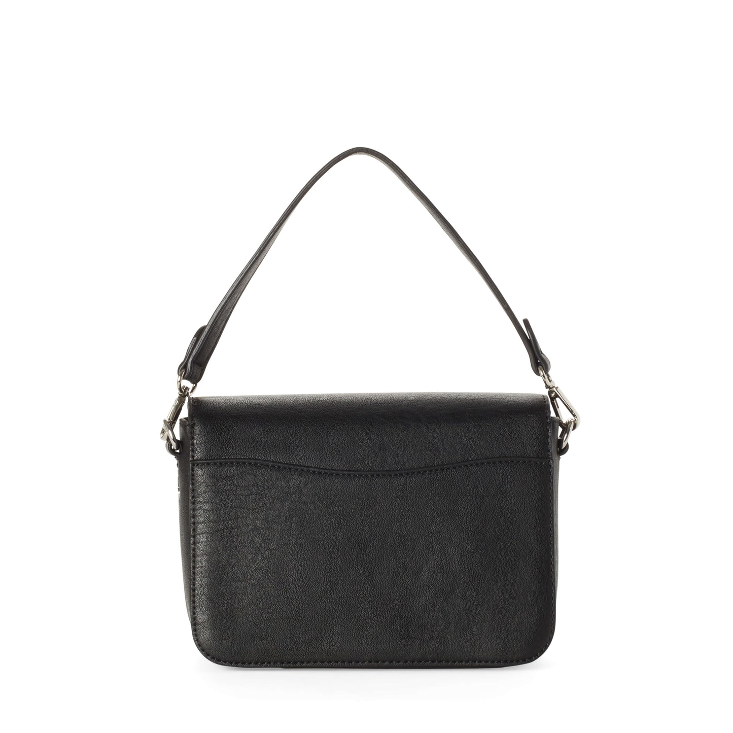 GRACIE Small Vegan Shoulder Bag - Black