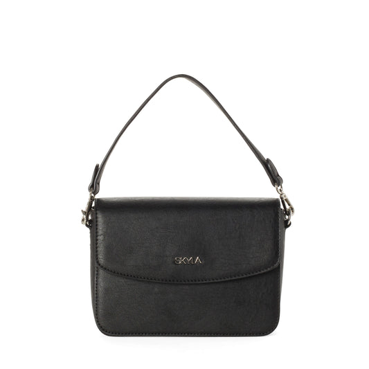 GRACIE petit sac à épaule vegan - noir