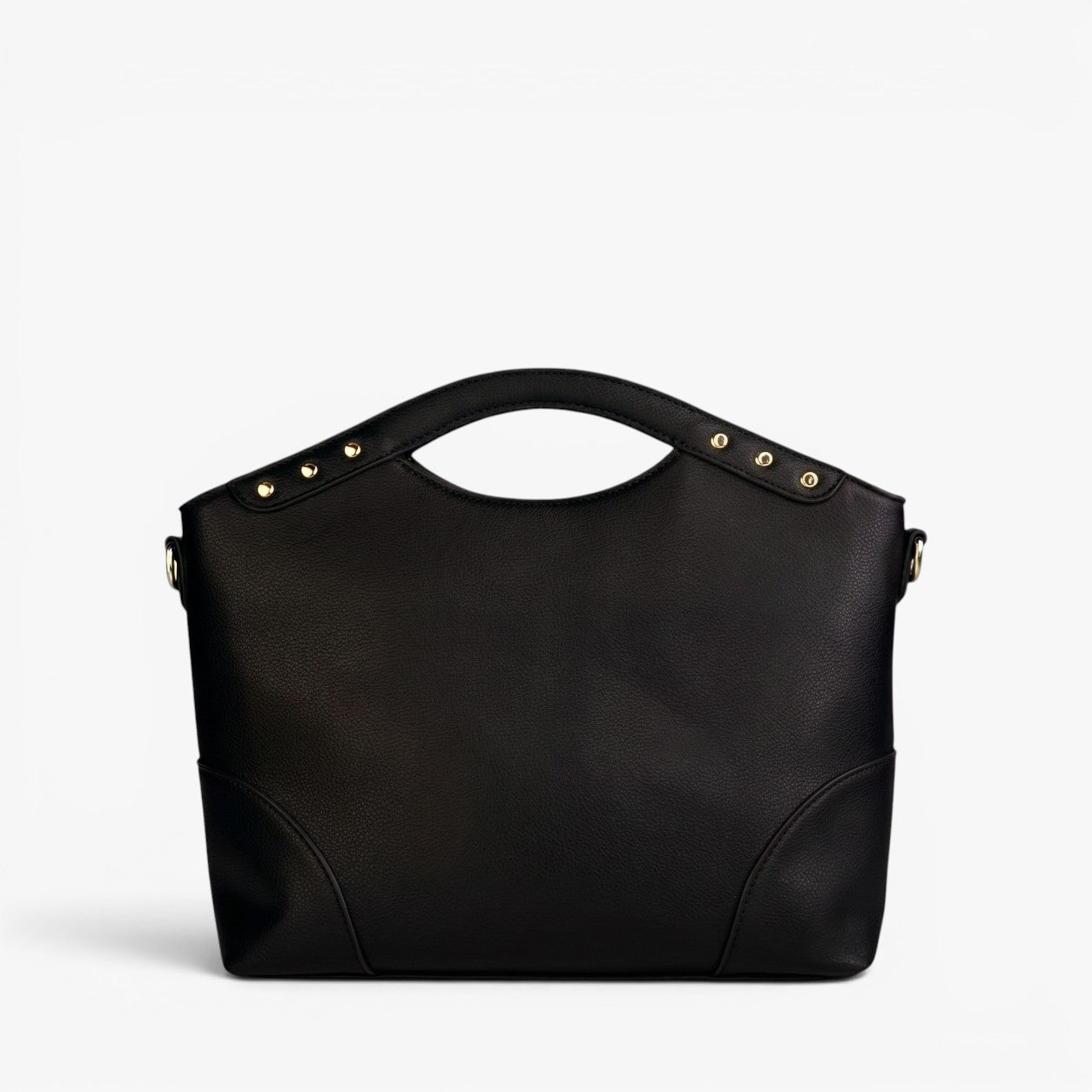 KIARA Top-Handle Bag With Removable Crossbody Strap - Black