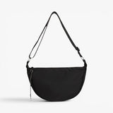 Sac bandoulière en nylon LUNA - Noir