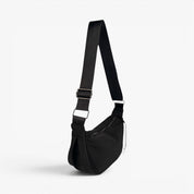 Sac bandoulière en nylon LUNA - Noir