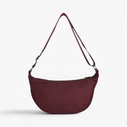 LUNA Nylon Crossbody Bag - Bordeaux