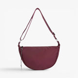 LUNA Nylon Crossbody Bag - Bordeaux