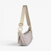 LUNA Nylon Crossbody Bag - Creme