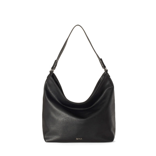 MARY sac hobo bandoulière vegan - noir