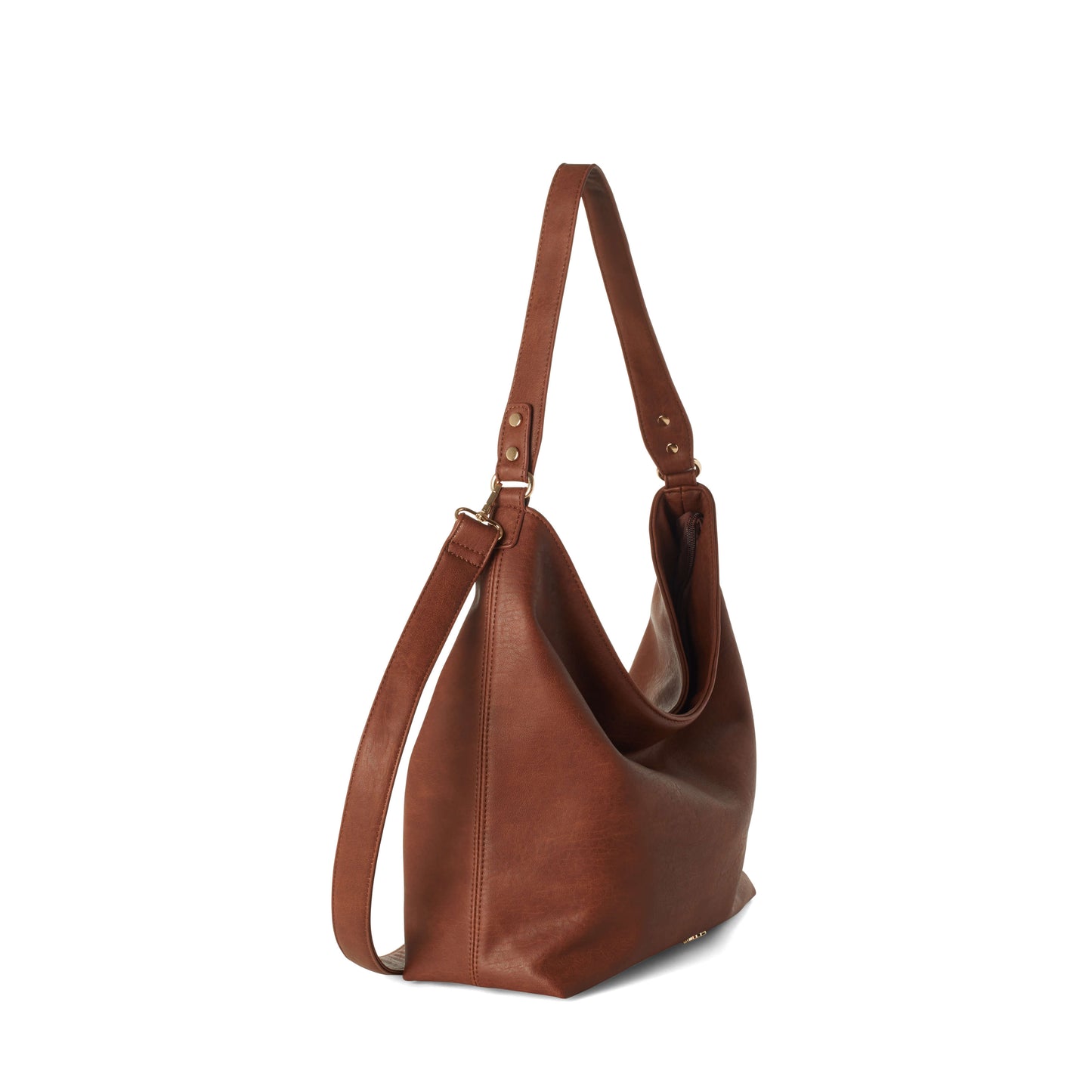 MARY sac hobo bandoulière vegan - châtaigne