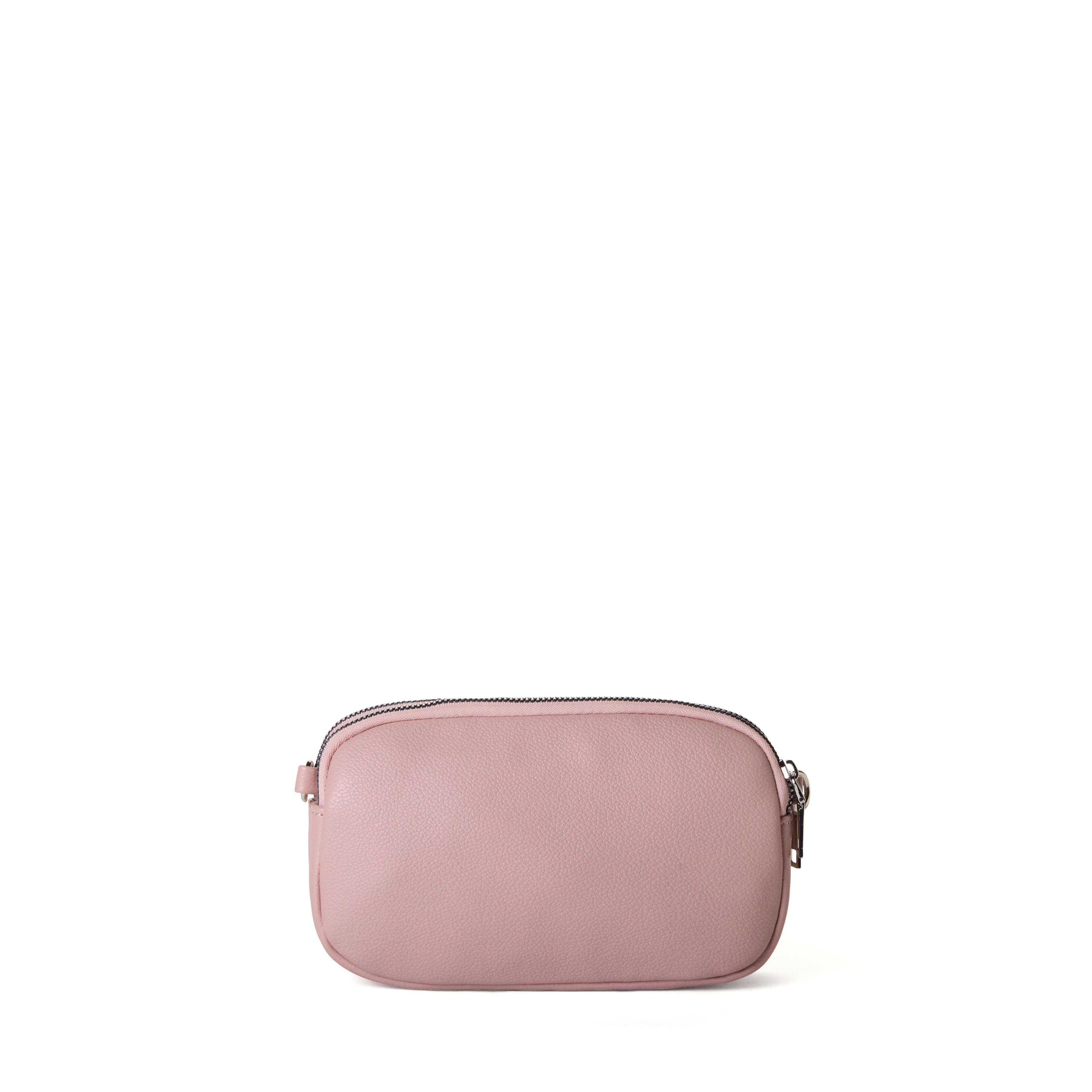 MILA 3-Compartment Mini Crossbody Bag - Blush