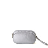 MILA 3-Compartment Mini Crossbody Bag - Silver