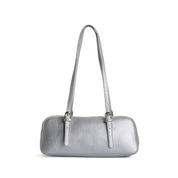 OLIVIA Baguette Bag - Silver