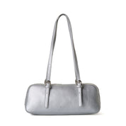 OLIVIA Baguette Bag - Silver