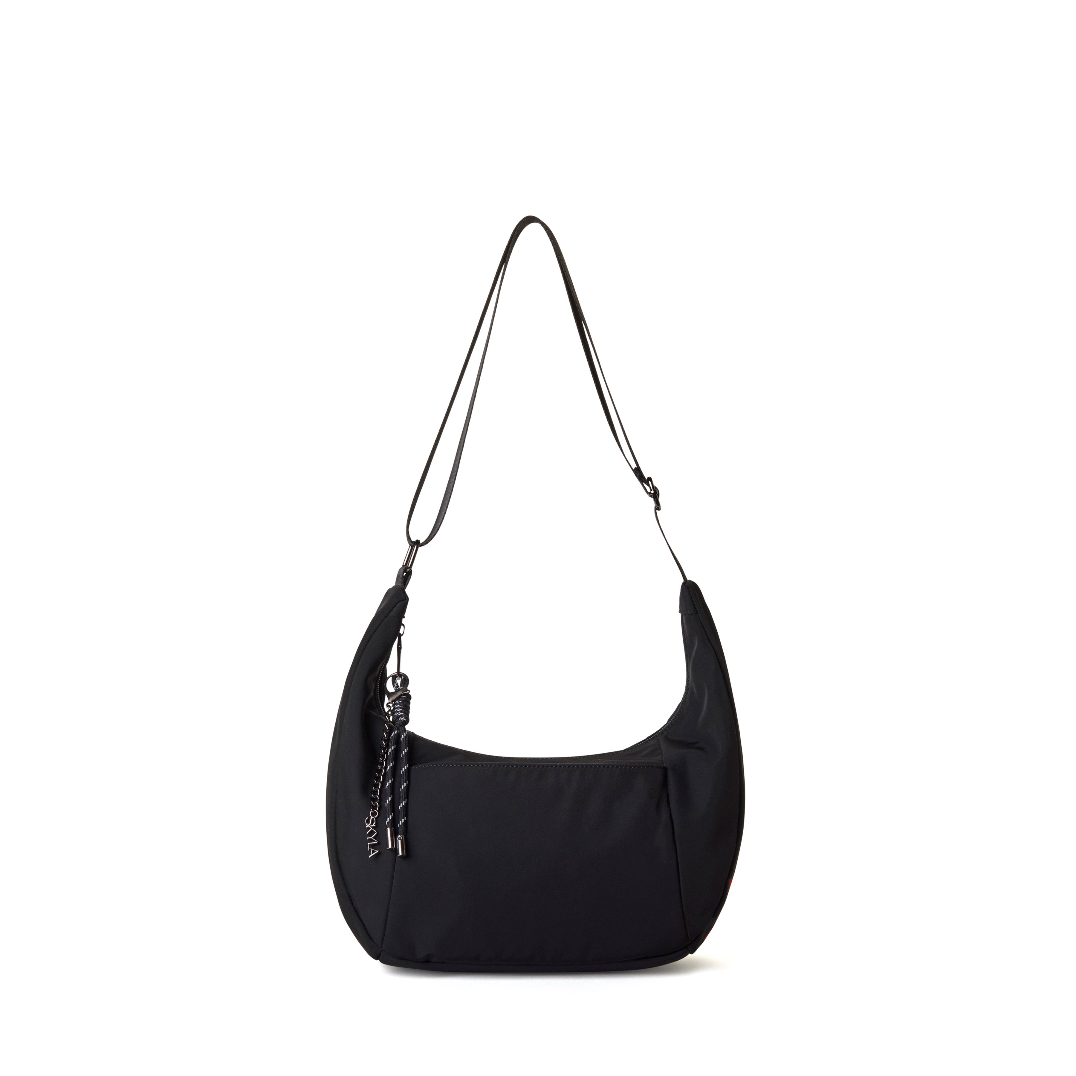 REA Sac besace souple en nylon - Noir