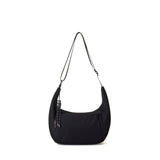 REA Sac besace souple en nylon - Noir