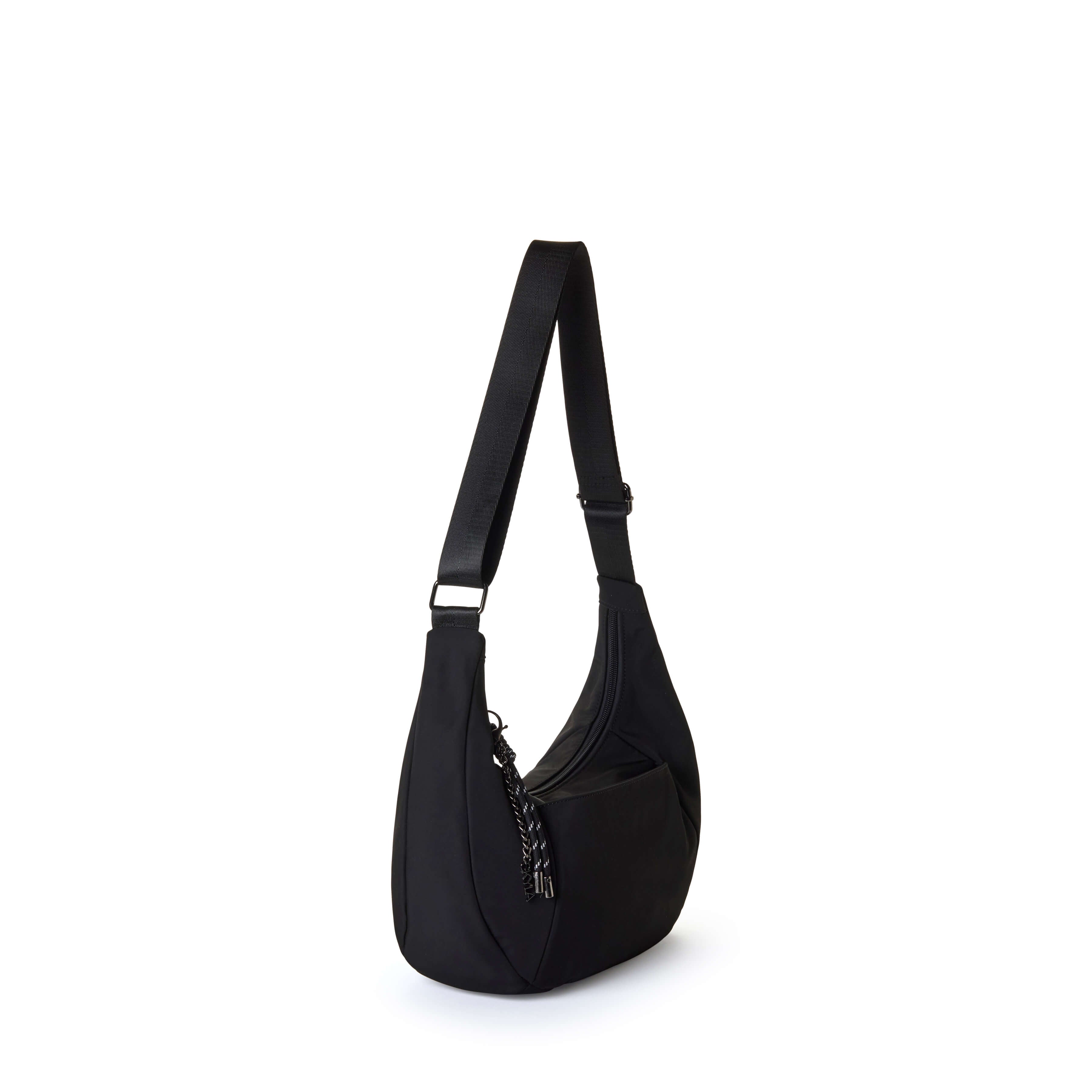 REA Sac besace souple en nylon - Noir