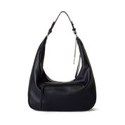 REBECCA Hobo Shoulder Bag - Black