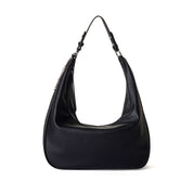 REBECCA Hobo Shoulder Bag - Black