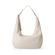 REBECCA Hobo Shoulder Bag - Ivory