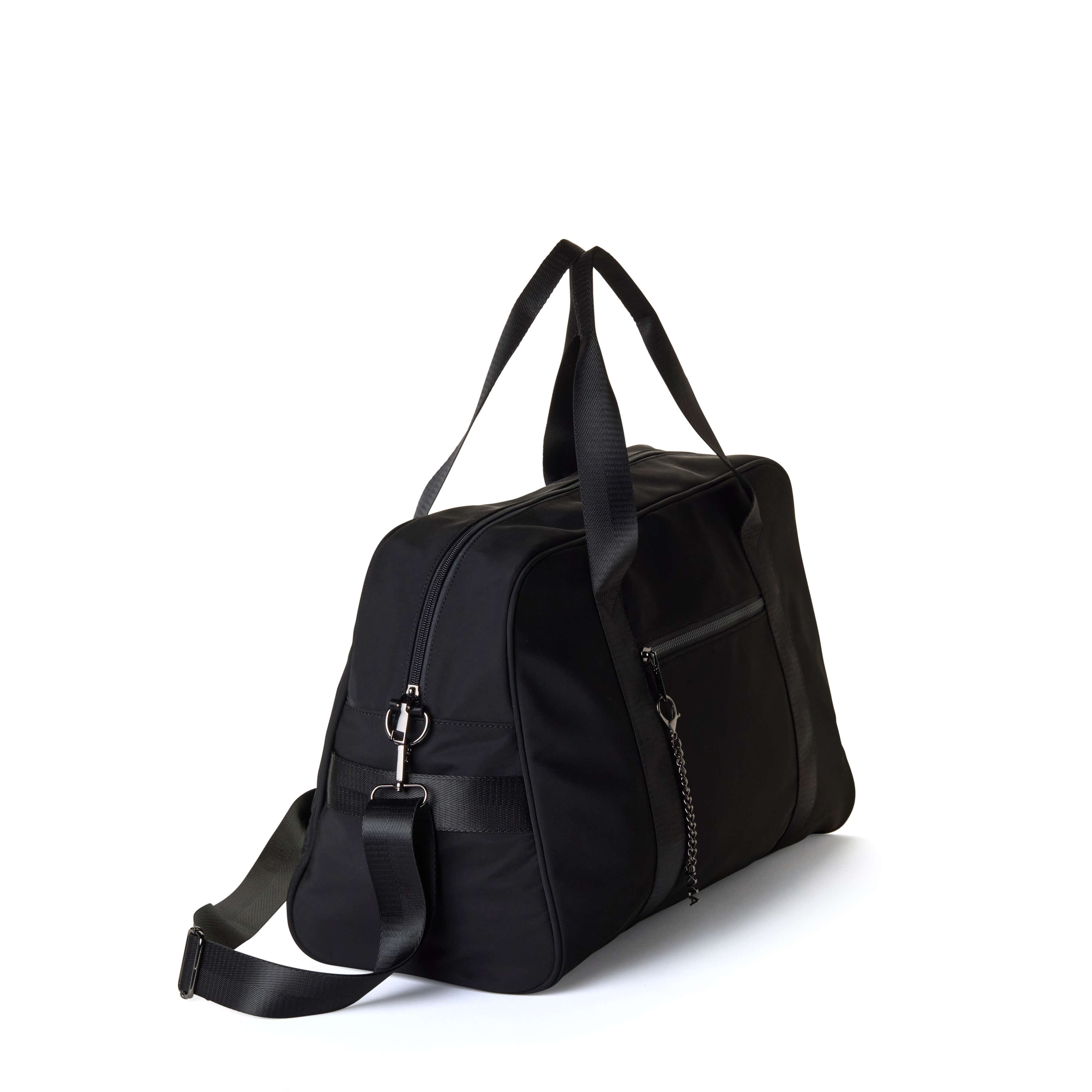 SERENA Nylon Weekender - Black