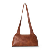 SOPHIA sac à épaule baguette, vegan - Cognac