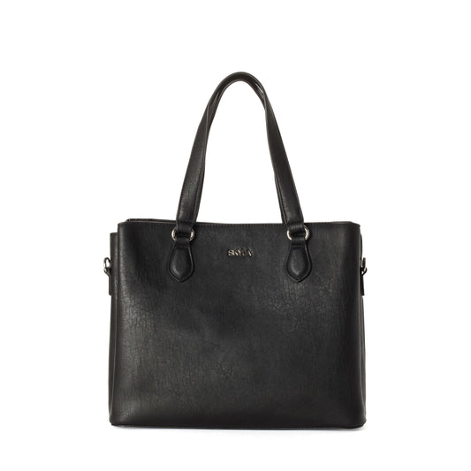 TANYA sac tote vegan - noir