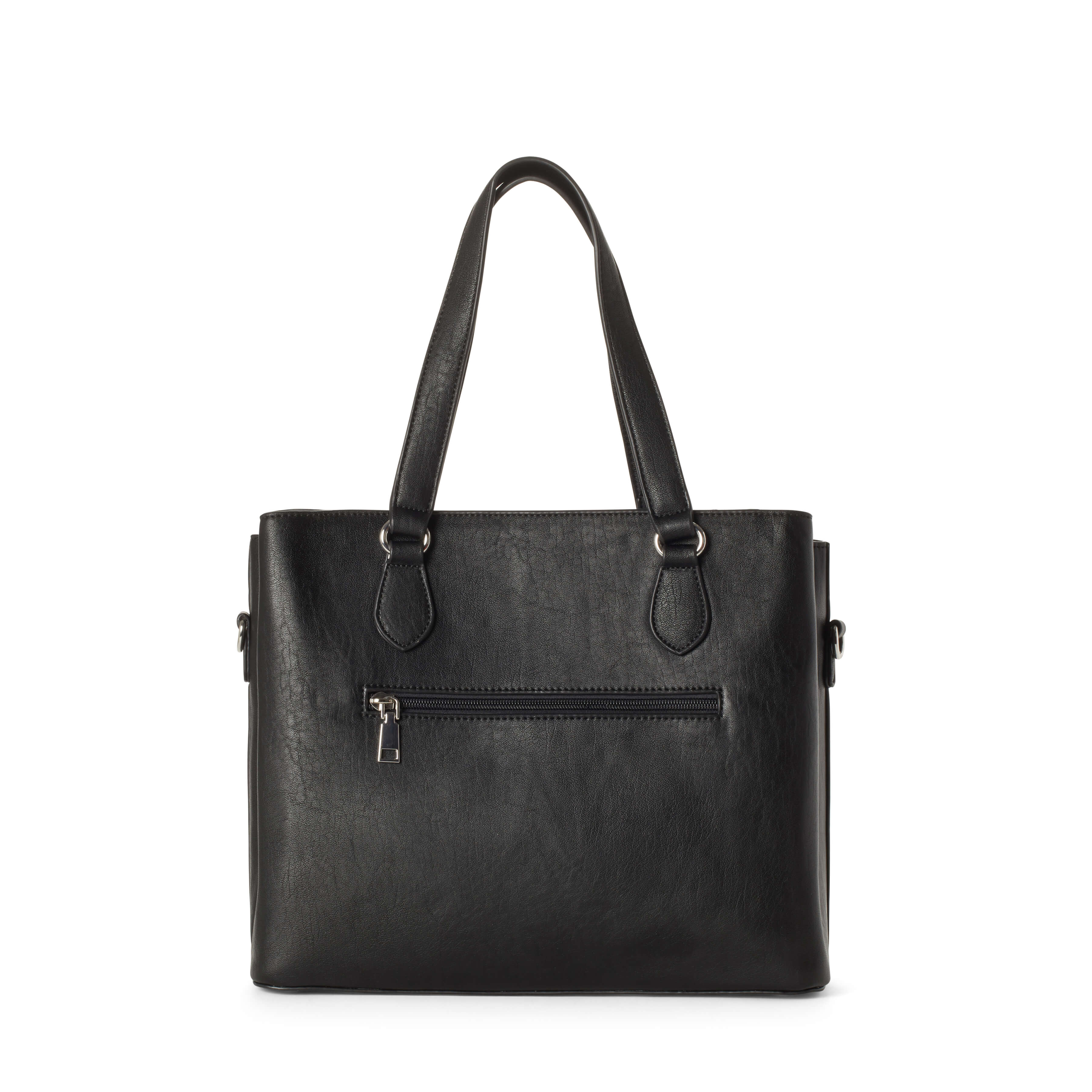 TANYA sac tote végane - noir