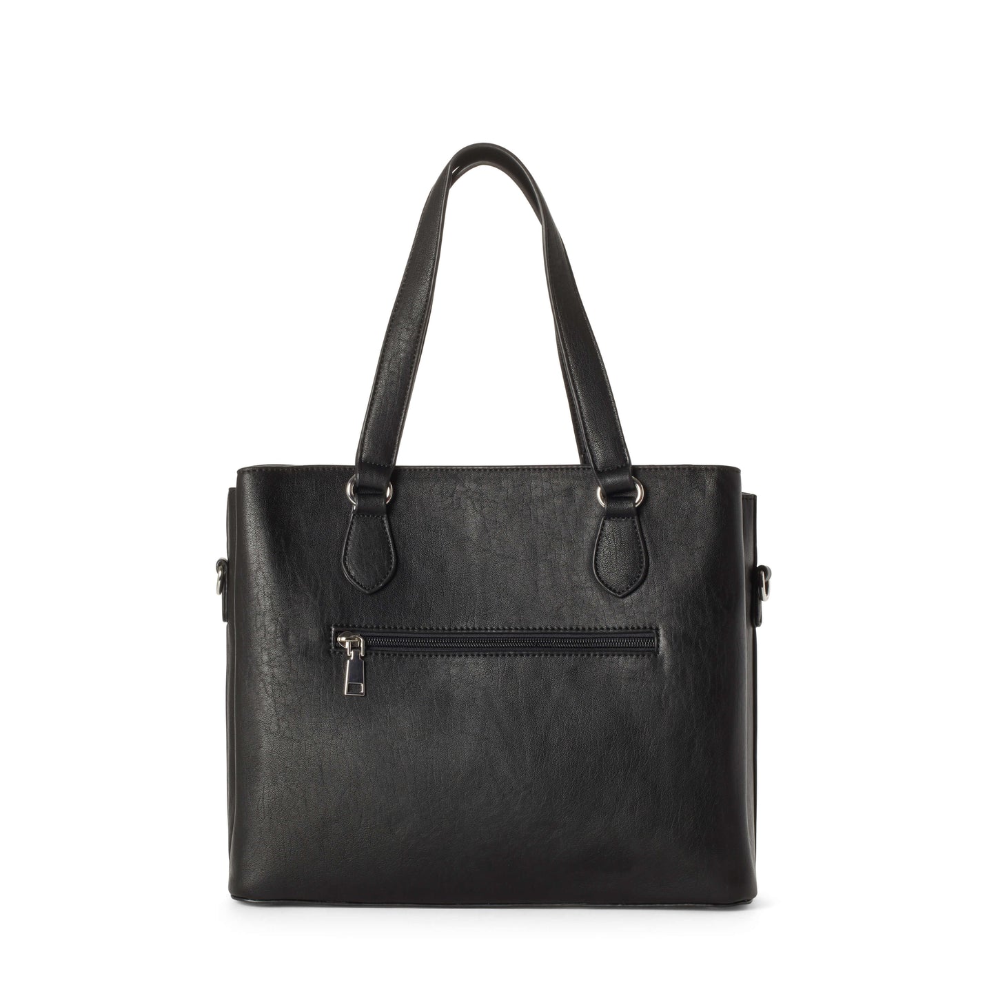 TANYA Vegan Tote Bag - Black