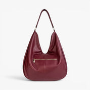 Sac Hobo VIVIENNE avec bandoulière amovible – Bordeaux