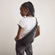 EVE sac banane à bandoulière vegan - Noir