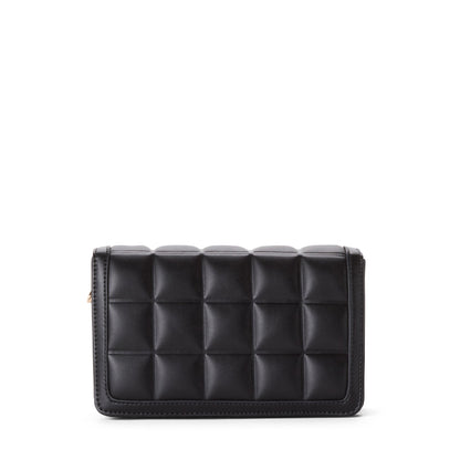 JAMIE Vegan Crossbody Bag - Black