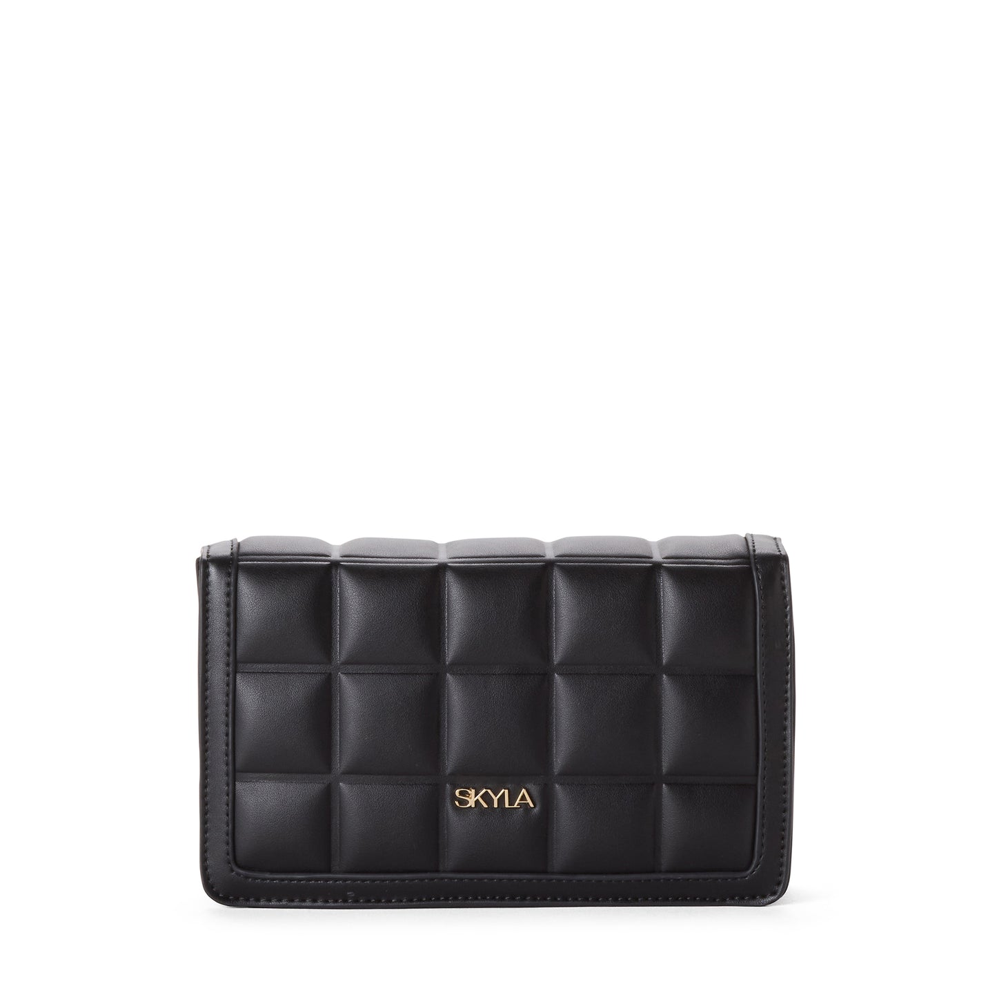 JAMIE Vegan Crossbody Bag - Black