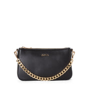 JORDAN Vegan Crossbody Bag - Black