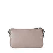 JORDAN Vegan Crossbody Bag - Stone Grey