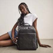 KENYA sac à dos de voyage vegan - Noir